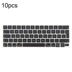 Lot de 10 touches de raccourci pour MacBook A2251, A2289, A2238, A2338, version UK, langue : allemand SH4005249-20